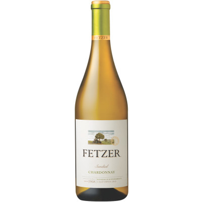 Вино Fetzer Chardonnay Sundial белое полусухое 13.5%, 750мл