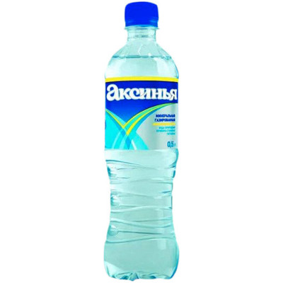 Вода Аксинья минеральная газированная лечебно-столовая, 500мл