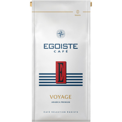 Кофе Egoiste Voyage натуральный жареный в зёрнах, 250г