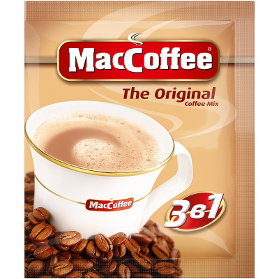 Напиток кофейный MacCoffee Original 3в1 растворимый, 20г