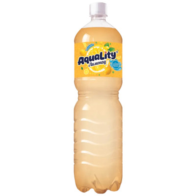 Напиток безалкогольный AquaLity Лимонад, 1.5л