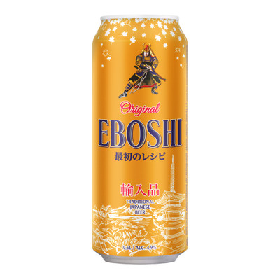 Пиво Eboshi светлое фильтрованное 4.9%, 500мл