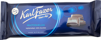 Шоколад молочный Fazer Karl Fazer, 100г