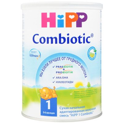 Смесь HiPP Combiotic 1 молочная с рождения, 350г