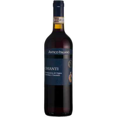 Вино Antico Italiano Chianti красное сухое 12.5%, 750мл