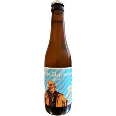 Пиво напиток St. Bernardus Wit пастеризованный нефильтрованный осветленный, 330мл