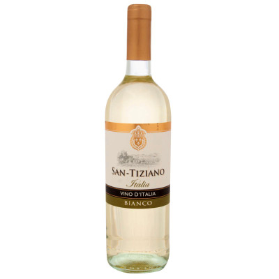 Вино San-Tiziano белое сухое 11%, 750мл