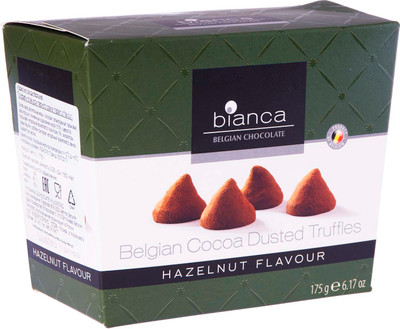 Конфеты Bianca Трюфели Hazelnut Flavour со вкусом лесного ореха, 175г