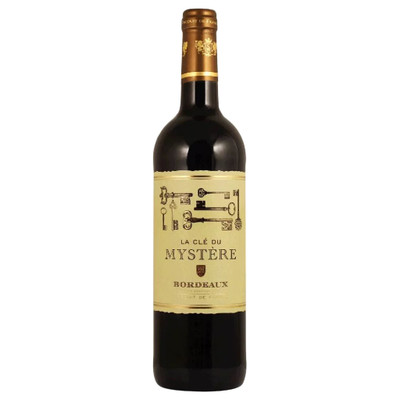 Вино La Cle du Mystere Bordeaux красное сухое 13%, 750мл