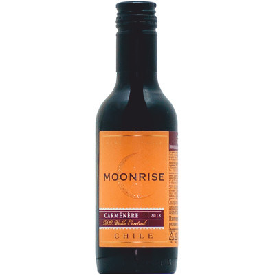 Вино Moonrise Carmenere красное сухое 13%, 187мл