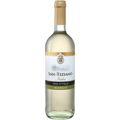Вино San Tiziano Bianco белое сухое 11%, 750мл