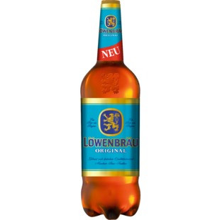 Пиво Löwenbräu Оригинальное светлое 5.4%, 1.4л