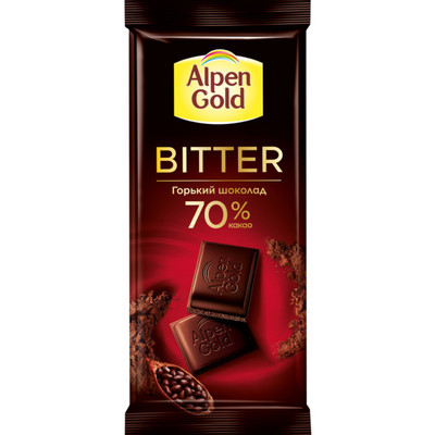 Шоколад горький Alpen Gold, 85г