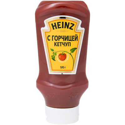 Кетчуп Heinz С горчицей, 570г