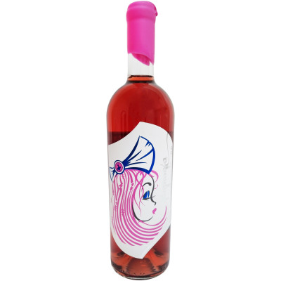 Вино Винодельня Покровская Маринка розовое сухое 12.3%, 750мл