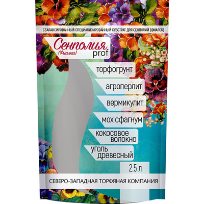 Субстрат питательный Северо-западная торфяная компания Орхидея проф, 2.5л
