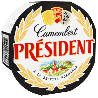 Сыр мягкий President Камамбер с белой плесенью 45%, 125г