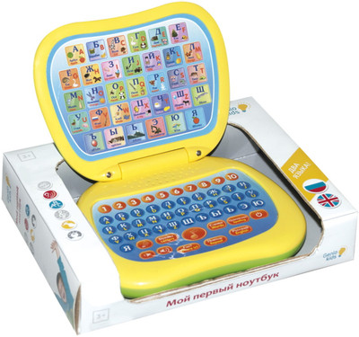 Игрушка Genio Kids Мой первый ноутбук электронная развивающая 82003