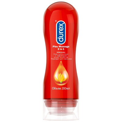 Гель-лубрикант Durex Play Massage 2in1 Sensual, 200мл