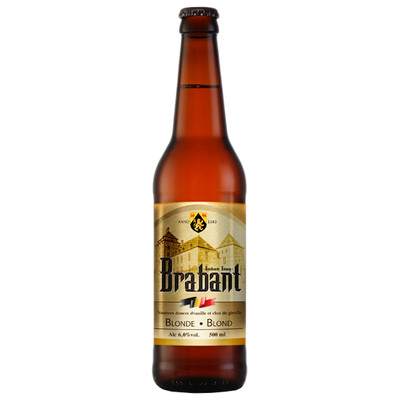 Пиво Кроп-пиво Brabant Blond светлое фильтрованное 6%, 500мл