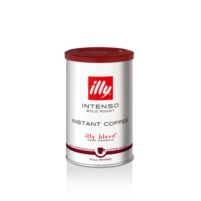 Кофе Illy Haco AG растворимый с добавлением молотого тёмной обжарки, 95г