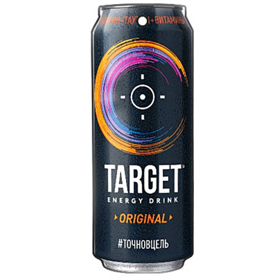 Энергетик Target Original безалкогольный газированный, 450мл
