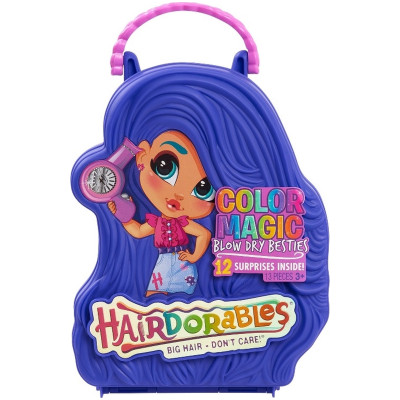 Игровой набор Hairdorables Кукла-загадка магия цвета 23965