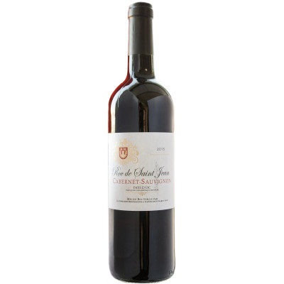 Вино Roc De Saint Jean Cabernet Sauvignon Pays d'Oc красное сухое 13%, 375мл