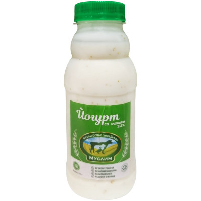Йогурт Муслим со злаками 3.2%, 330мл