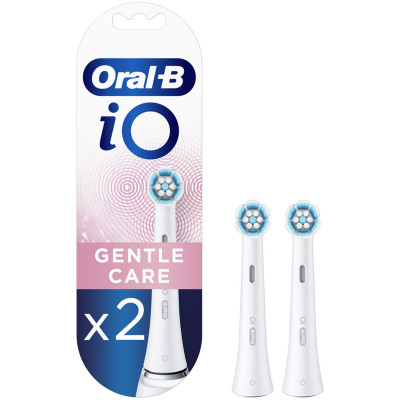 Насадки сменные Oral-B iO Gentle Care для электрических зубных щёток серии iO, 2шт