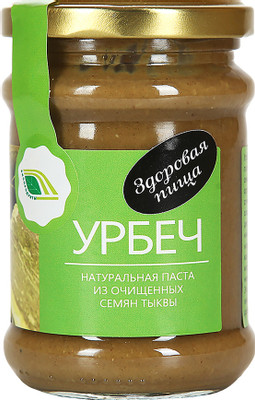 Паста Урбеч Биопродукты из очищенных семян тыквы натуральная, 280г