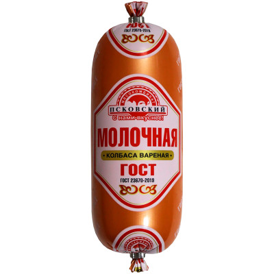 Колбаса варёная Псковский МК Молочная категория Б