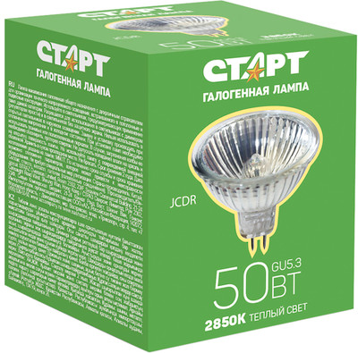 Лампа накаливания Старт JCDR 50W 220-230V галогенная