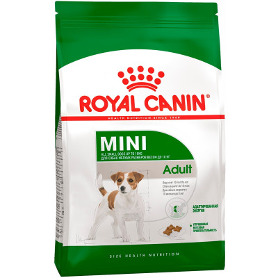 Сухой корм Royal Canin Size Mini Adult с птицей для собак мелких пород, 2кг