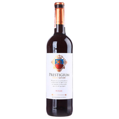 Вино Престижиум красное полусладкое 10.5%, 750мл