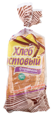 Хлеб Золотой Колобок тостовый, 500г