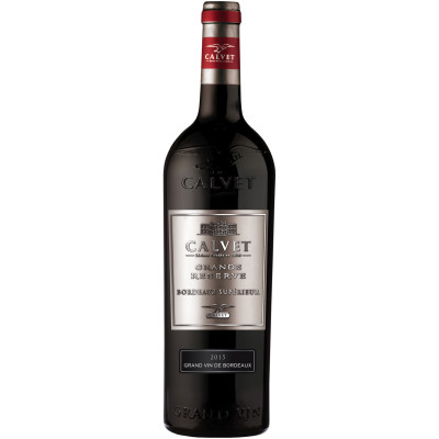 Вино Calvet Grande Reserve Bordeaux Superieur AOP красное сухое 13.5%, 750мл