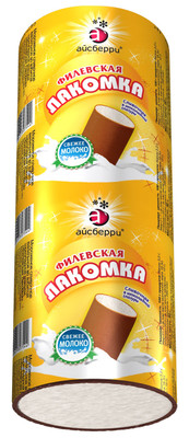 Мороженое сливочное Филевская Лакомка в шоколадной глазури 10%, 90г