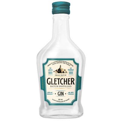 Джин Gletcher 40%, 250мл