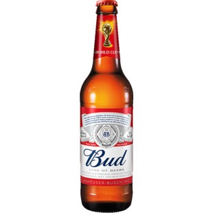 Пиво Bud светлое 5%, 470мл