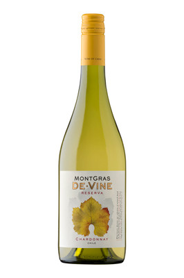 Вино Montgras Де Вайн Резерва Шардоне белое сухое 14%, 750мл