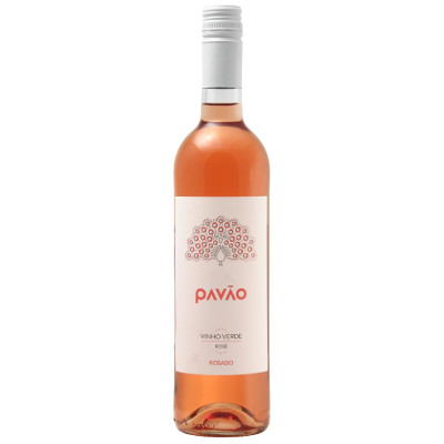 Вино Pavao Vinho Verde Rose ординарное розовое полусухое 10%, 750мл