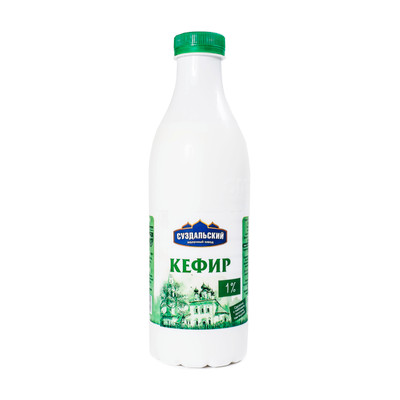 Кефир Суздальский Молочный Завод 1%, 930мл