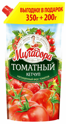 Кетчуп Миладора томатный, 550г