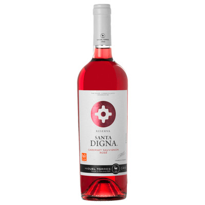 Вино Torres Santa Digna Каберне Совиньон розовое полусухое, 750мл