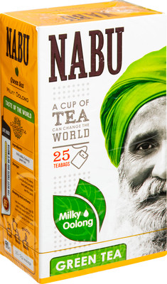 Чай Nabu Молочный улун зелёный в пакетиках, 25х2г