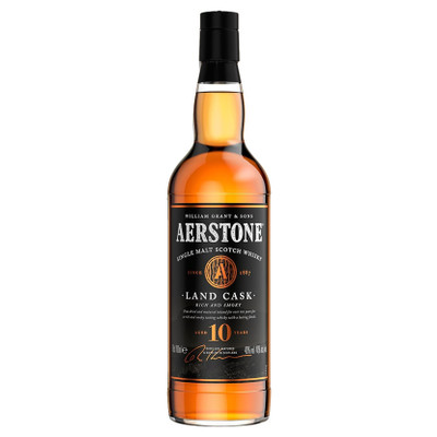 Виски Aerstone Лэнд Каск 10-летний 40% в подарочной упаковке, 700мл