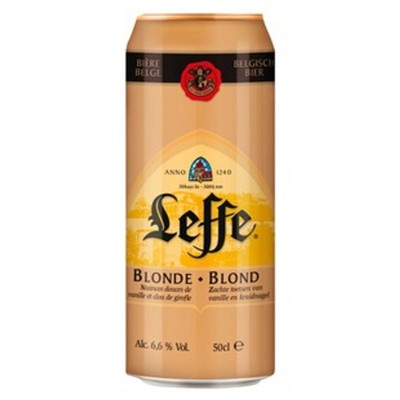 Пиво Leffe Блонде светлое 6.6%, 500мл