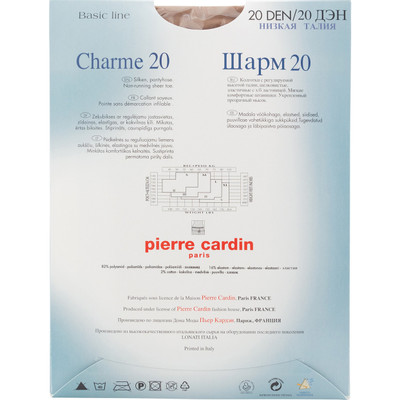 Колготки Pierre Cardin Charme 20 Visone Размер 4