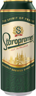 Пиво Staropramen светлое 4.2%, 450мл